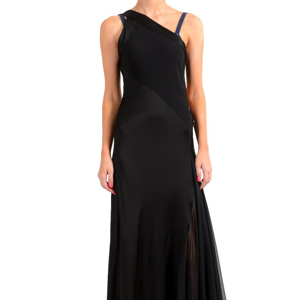 Versace Collection Black Evening Dress